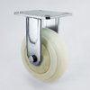 Heavy duty nylon caster with cover