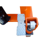 NIULI Handlift Forklift Pallet Lifter Hydraulic Lift Truck Double Frames Manual Stacker Hand Pallet Stacker 2500 Mm