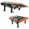 NIULI Adjustable Height 10ton 22000LBS Manual Hydraulic Warehouse Forklift Container Ramp Portable Platform