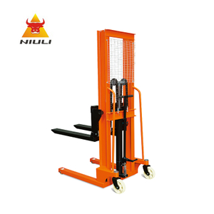 NIULI Hydraulic Manual Lift Forklift 1000kg 1500kg 2000kg 3000kg Hand Stacker 1 Ton 1.5 Ton 2 Ton 3 Ton Manual Stacker