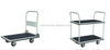 NIULI Double Deck Trolley 300kg Supper-silent Hand Truck