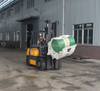 Empilhadeira a diesel 3000kgs com braçadeira de rolo de papel, motor isuzu