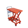 NIULI Factory Direct Outlet Small Cart Trolley Table Double Scissor Lift for Warehouse