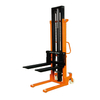 NIULI Handlift Forklift Pallet Lifter Hydraulic Lift Truck Double Frames Manual Stacker Hand Pallet Stacker 2500 Mm