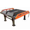 NIULI Adjustable Height 10ton 22000LBS Manual Hydraulic Warehouse Forklift Container Ramp Portable Platform