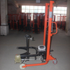 NIULI Handling Equipment Barrel Oil Drum Trolley Manual Hydraulic Oil Drum Stacker Drum Lifter with Weighing Scale