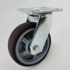 Heavy duty 45 wide brown TPR caster wheels